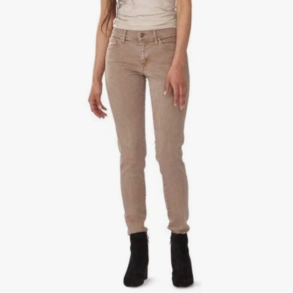 Principle Denim Women’s The Dreamer Jeans, Skinny, Tan, Khaki, size 26 - Picture 1 of 12